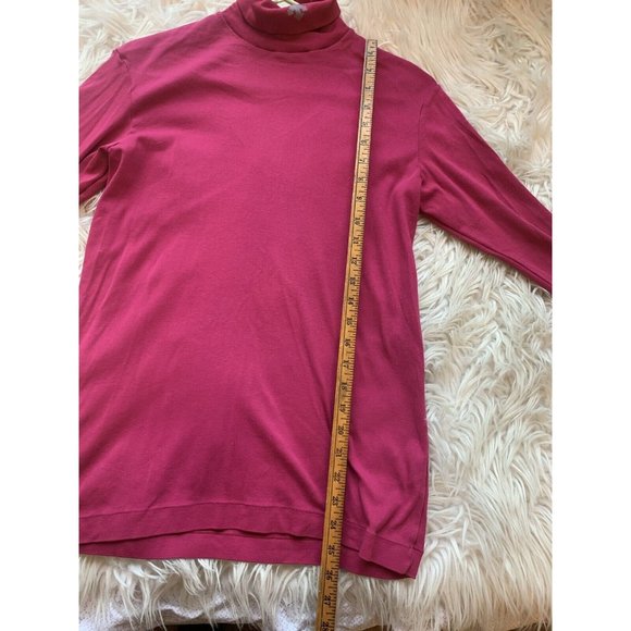 Descente Ski Turtleneck pullover Pink mens size S vintage - Picture 6 of 8